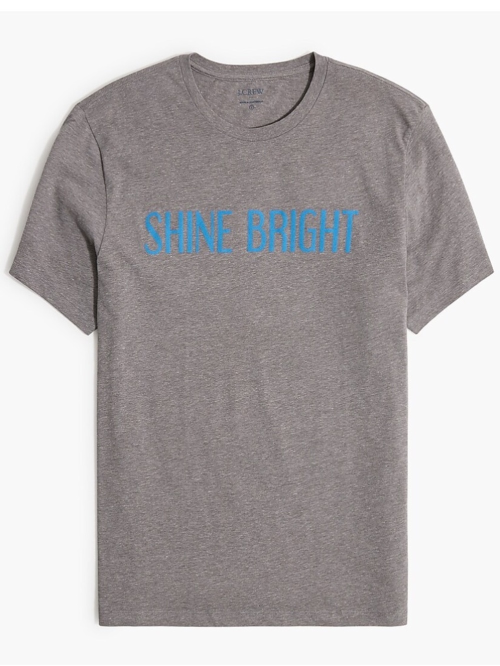 J. Crew Factory Men's "Shine bright" graphic tee